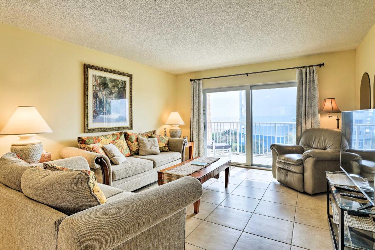 Oceanfront Cocoa Beach Condo With View Walk To Pier ภายนอก รูปภาพ